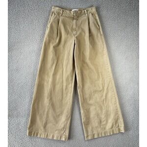 Agolde Tan Wide Leg Pants